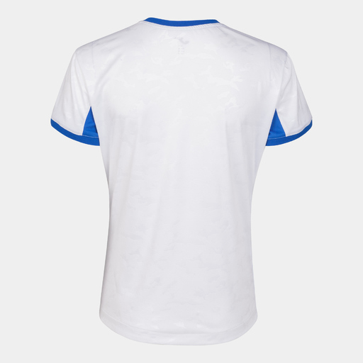 Camiseta Joma Toletum II Royal White de manga curta
