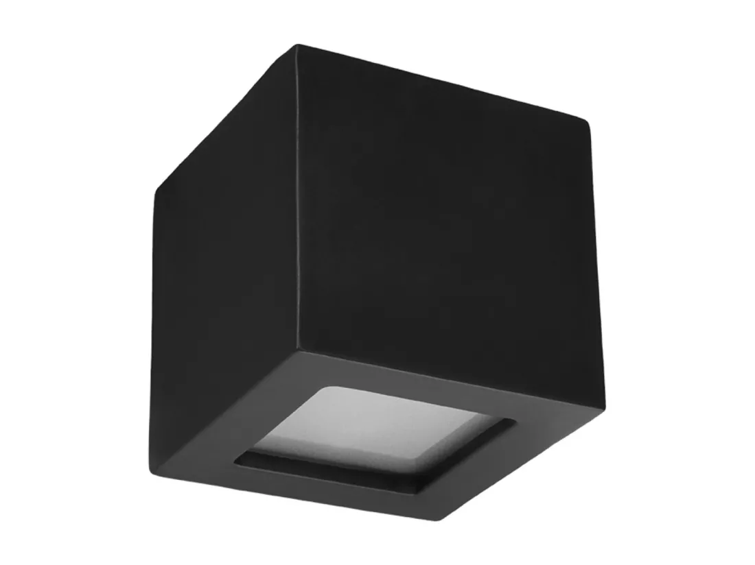 Sollux LEO Appliques Up & Down Noir E27