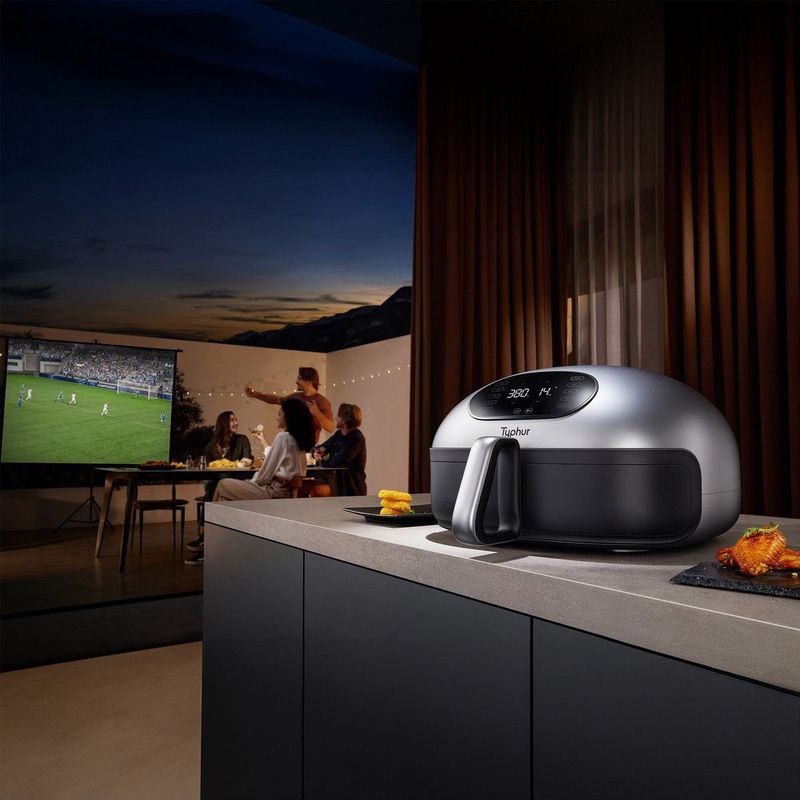 Typhur - Dome Airfryer XXL - 5,6L - Tot 30% Sneller Koken - Zelfreinigend