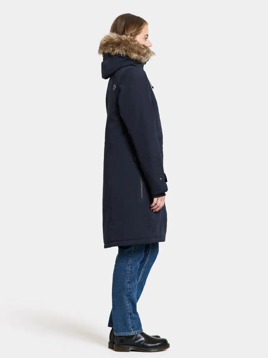 Didriksons Erika Wns Parka 3 Dark Night Blue