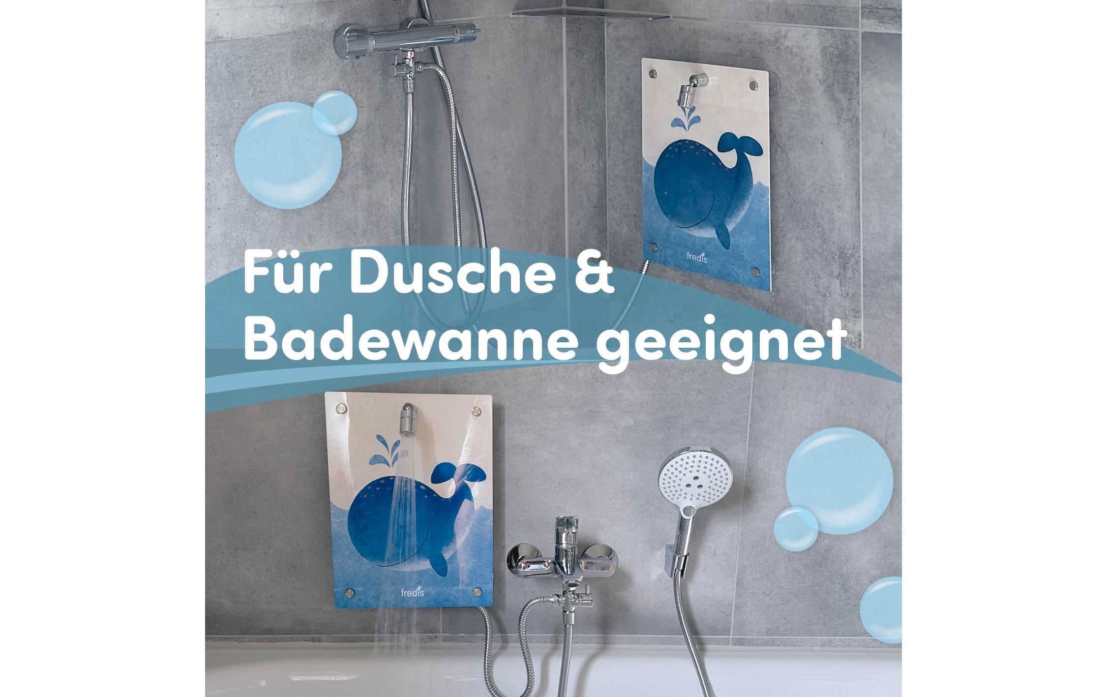 Wal 40 x 30 cmTränenfreier Dusch-Spass aus Die Höhle der Löwen