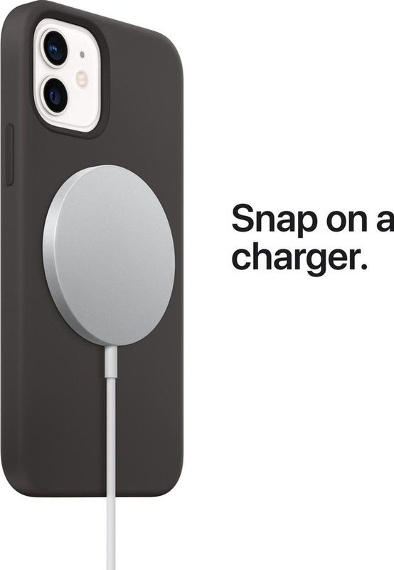 Apple Silicone Backcover MagSafe voor de iPhone 16 Pro Max Plum