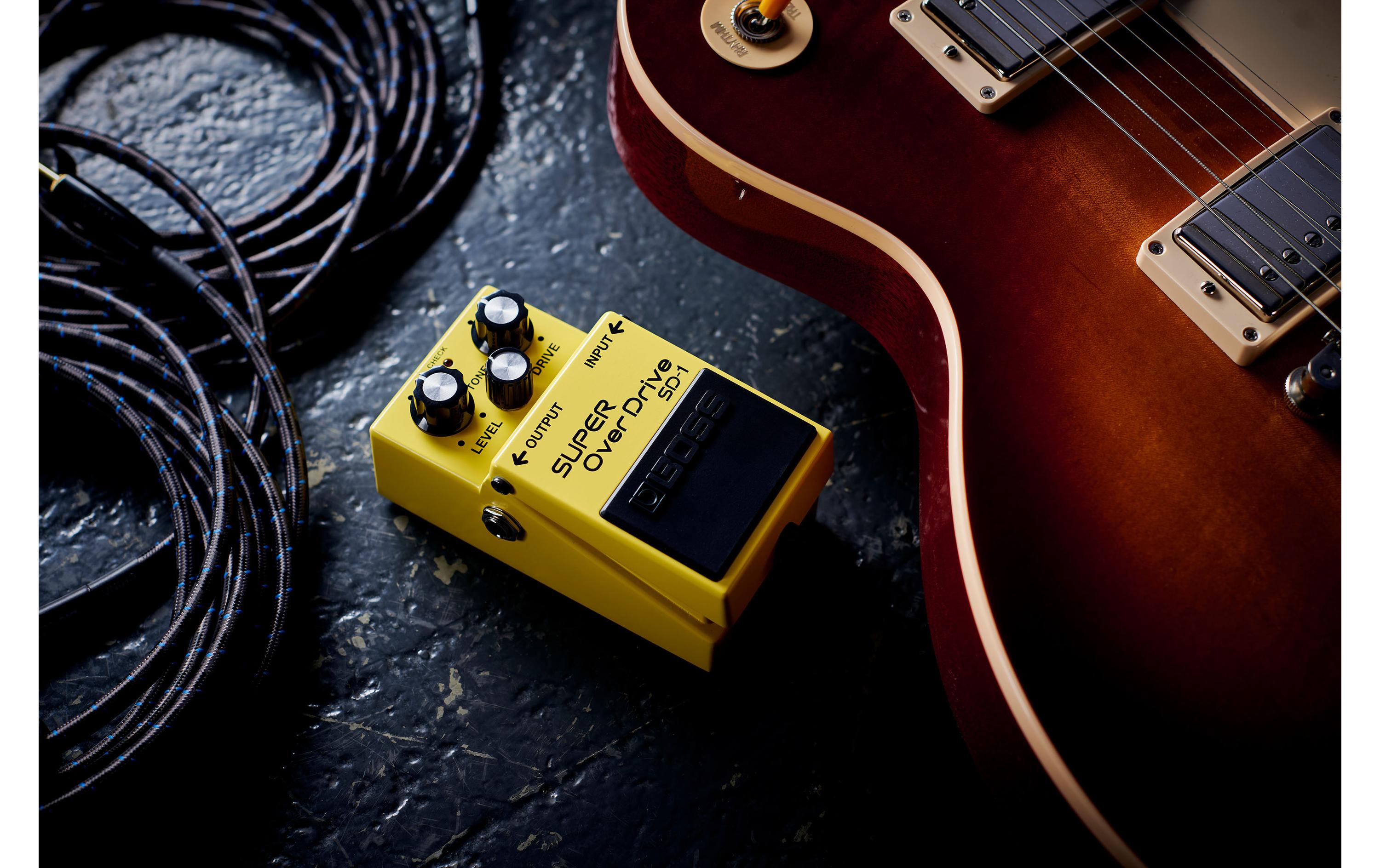 Pedal SD-1Wunderbar verzerrt!