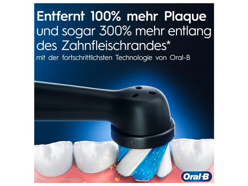 Oral-B Mikrovibrationszahnbürste iO Series 9N Schwarz Elektrische Zahnbürste