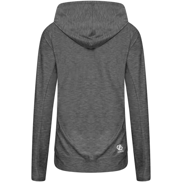 T-shirt running DARE 2B SPRINT CITY HOODIE EBONY GREY