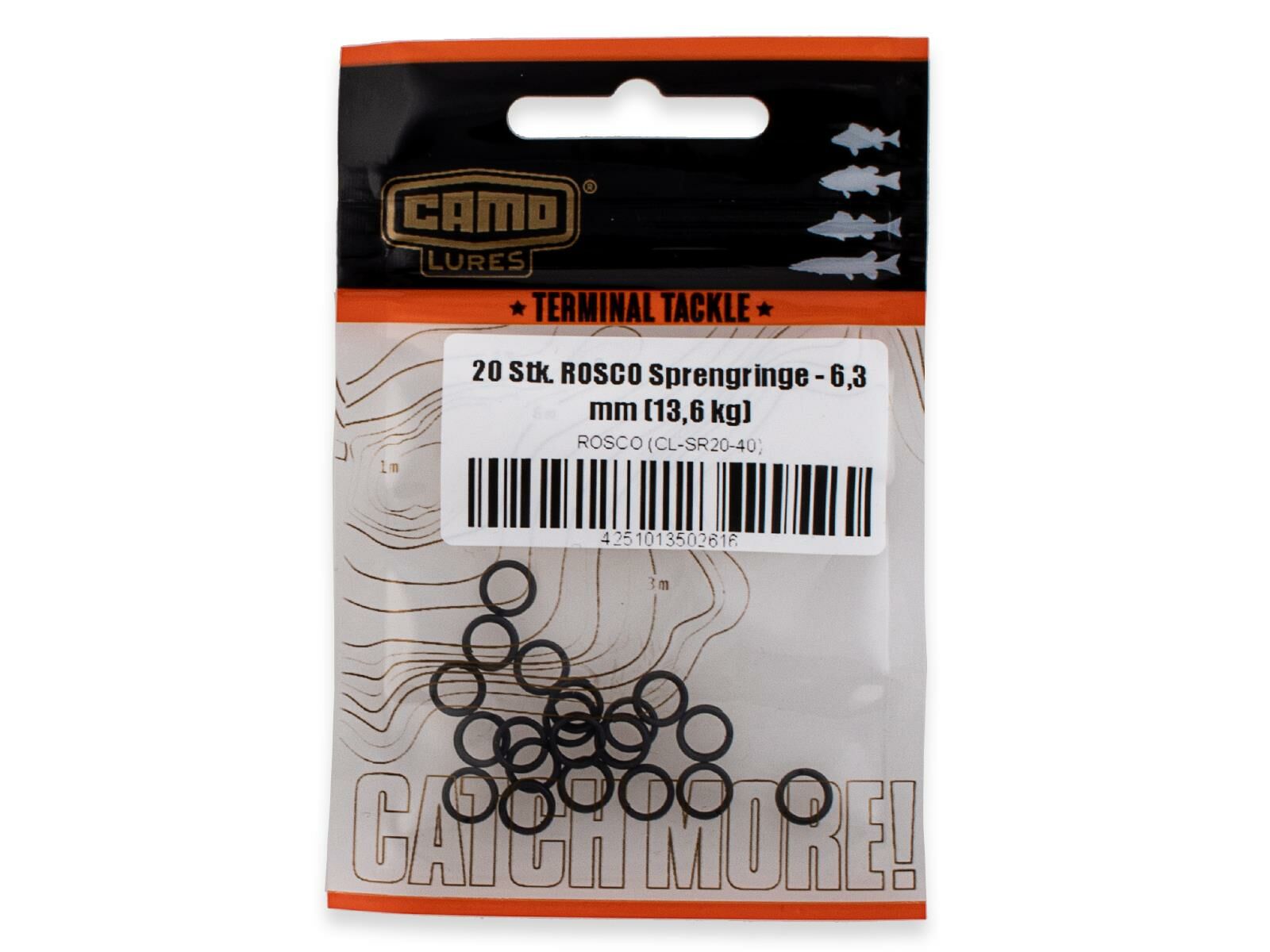 20 Stk. ROSCO Sprengringe - 5.4 mm (6.8 kg)
