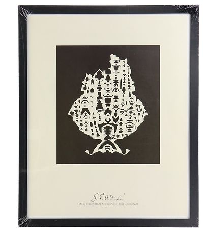 H.C. Andersen Plakat - 40x50 cm - Brudstykke