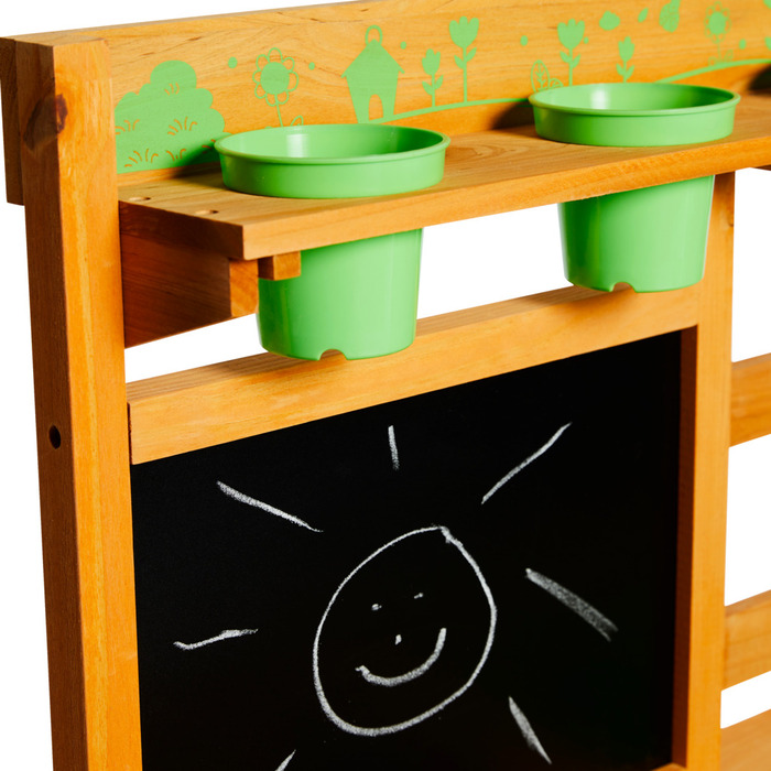 Udekøkken m/tilbehør træ 77 x 32 x 95 cm - Nordic Play