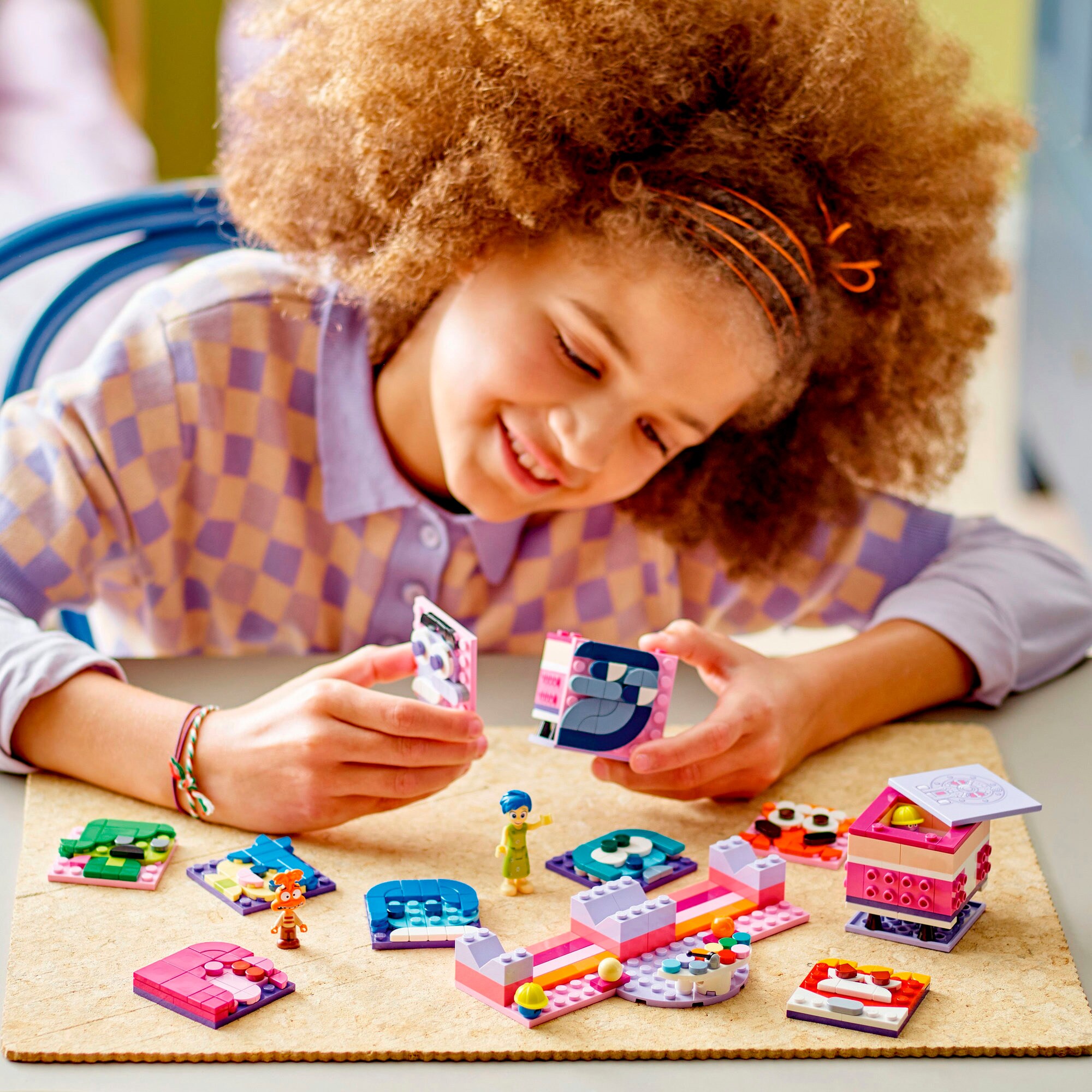 LEGO Konstruktionsspielzeug Disney Pixar Alles steht Kopf 2 Stimmungswürfel