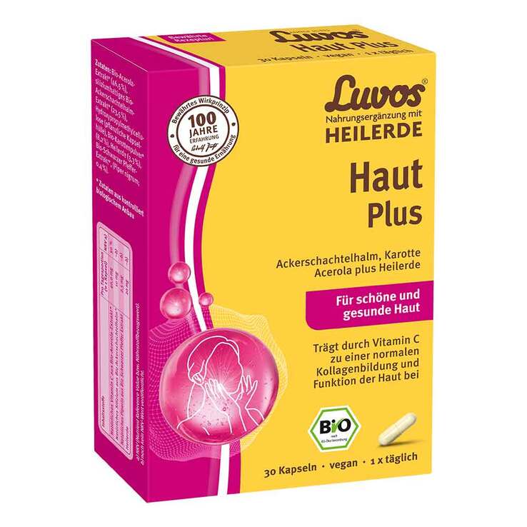 Luvos Heilerde Bio Haut Plus Kapseln, 30 St