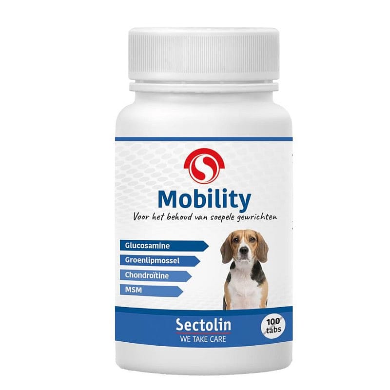 Sectolin Mobility Hond 100 tabletten | 13557