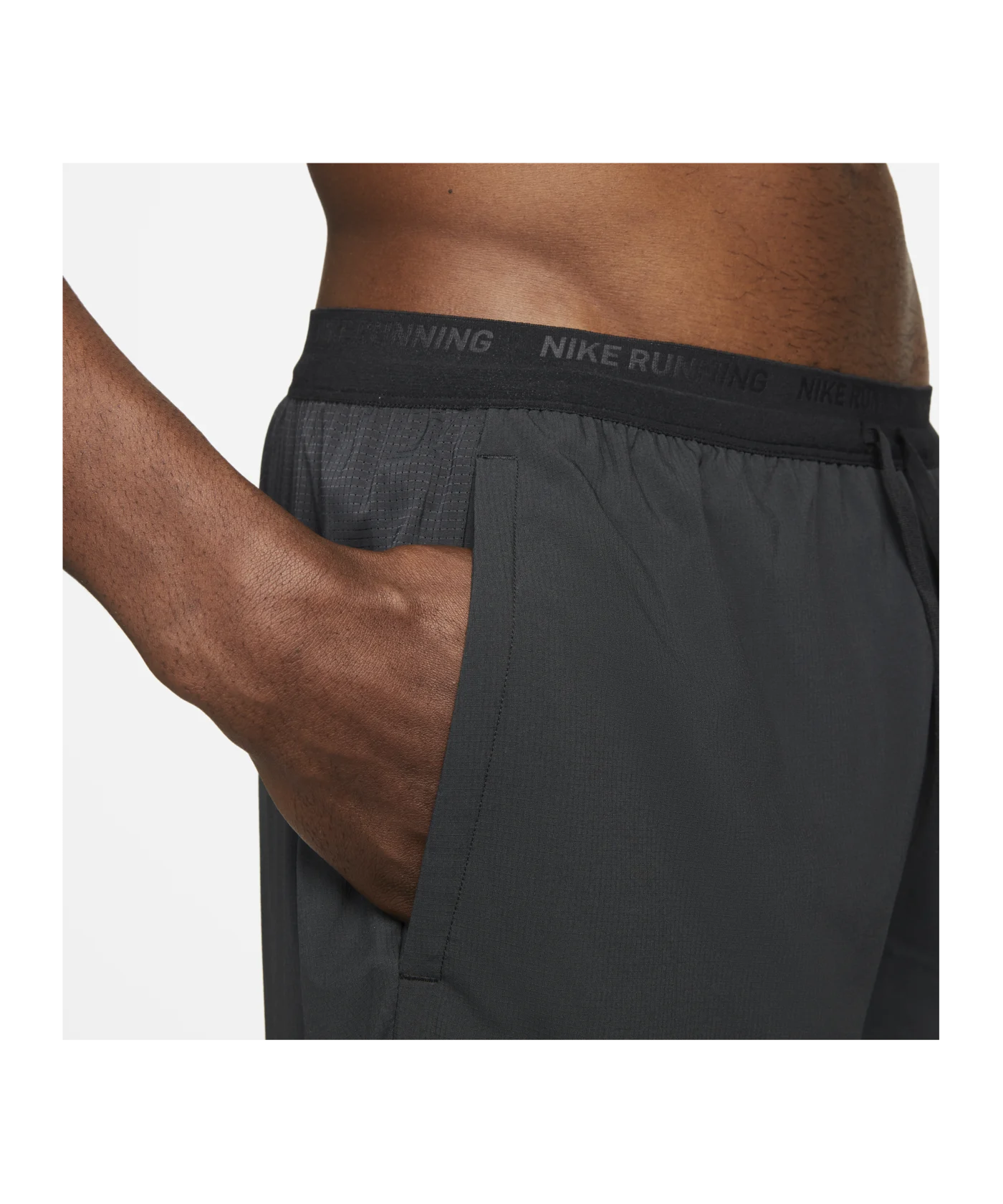 Nike Stride 5inch Short Running Schwarz F010