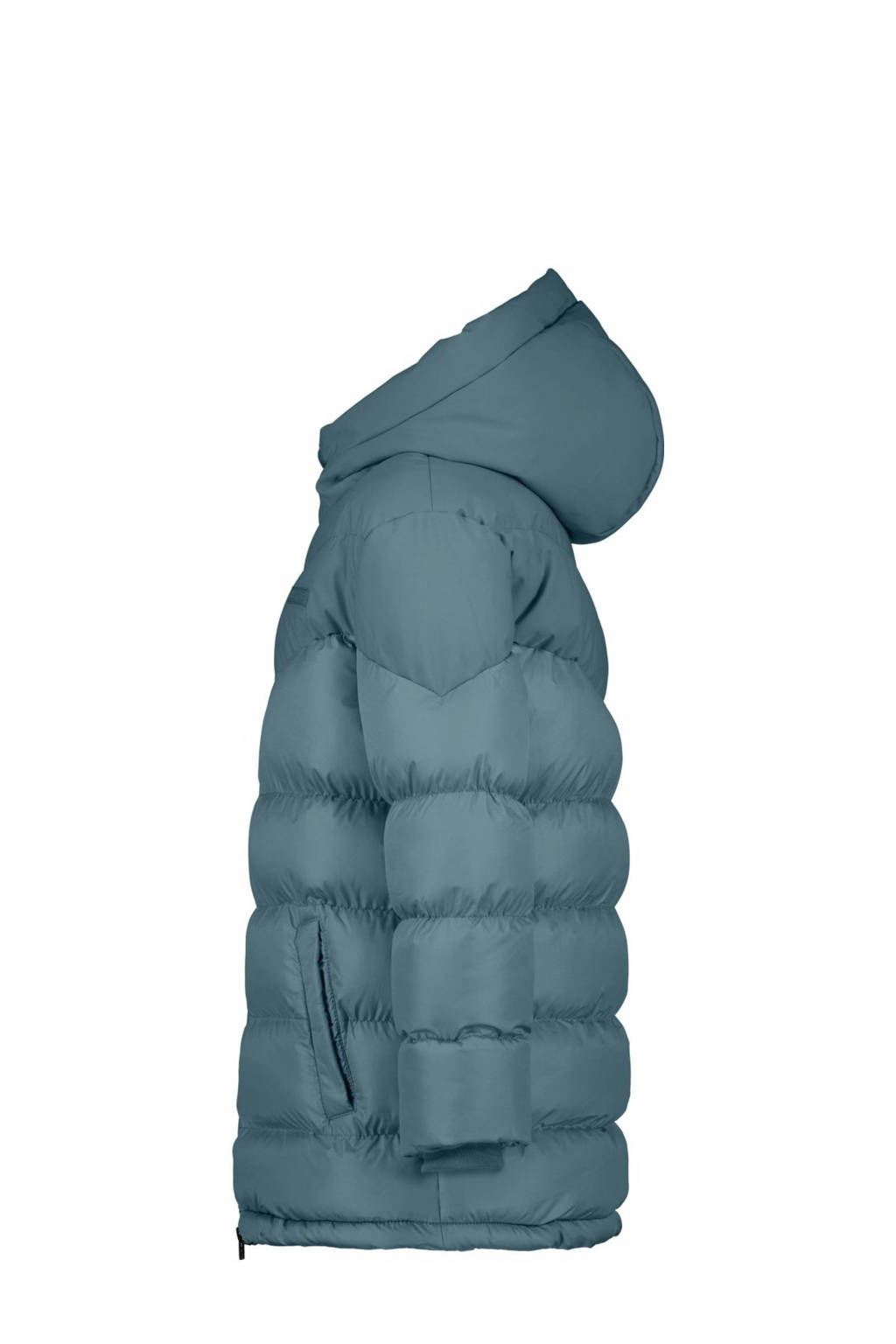 Raizzed gewatteerde winterjas Tulun lichtblauw