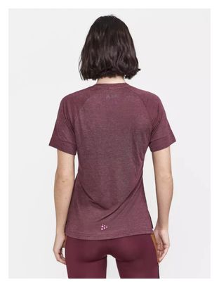 T-Shirt Manches Courtes Craft ADV Trail Wool Femme Blanc