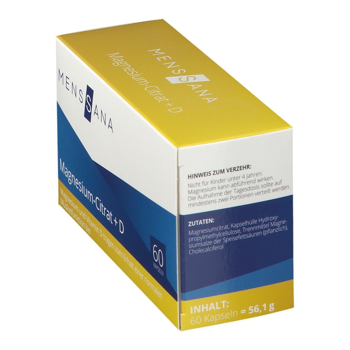 MENSSANA Magnesium-Citrat +D