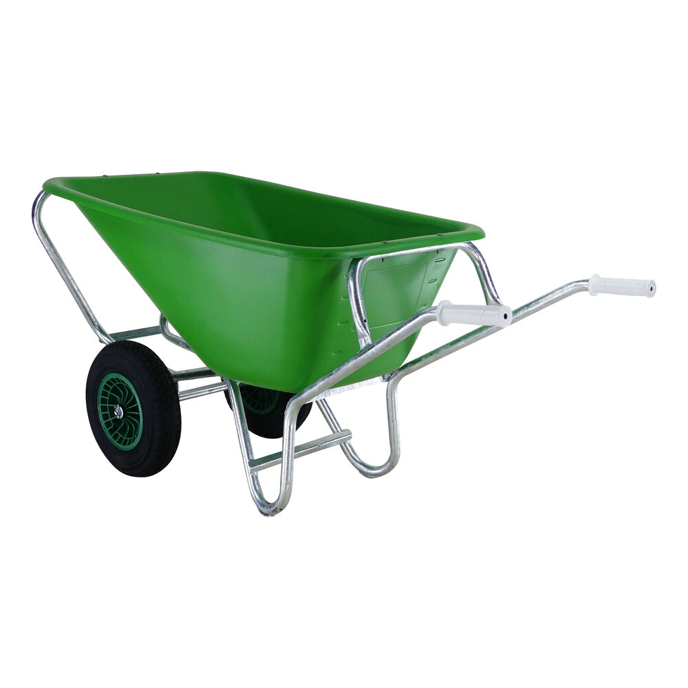 Altrad Fort F&S 165/2 Farm & Stable - Kruiwagen - Groen - 165 liter
