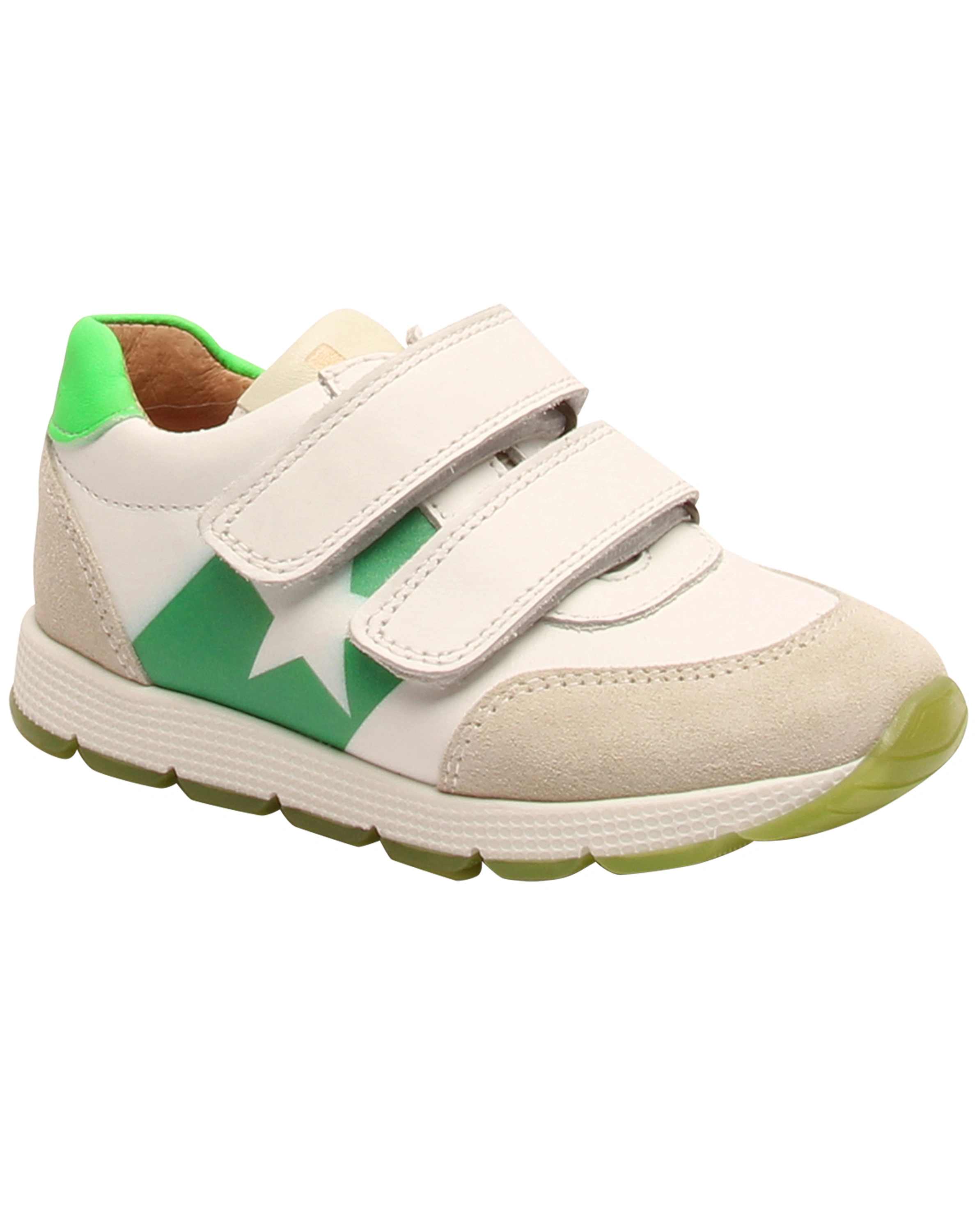 Klettschuhe LIAM V in white/green