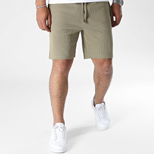 Short Jogging Waffle 50480828 Vert Kaki
