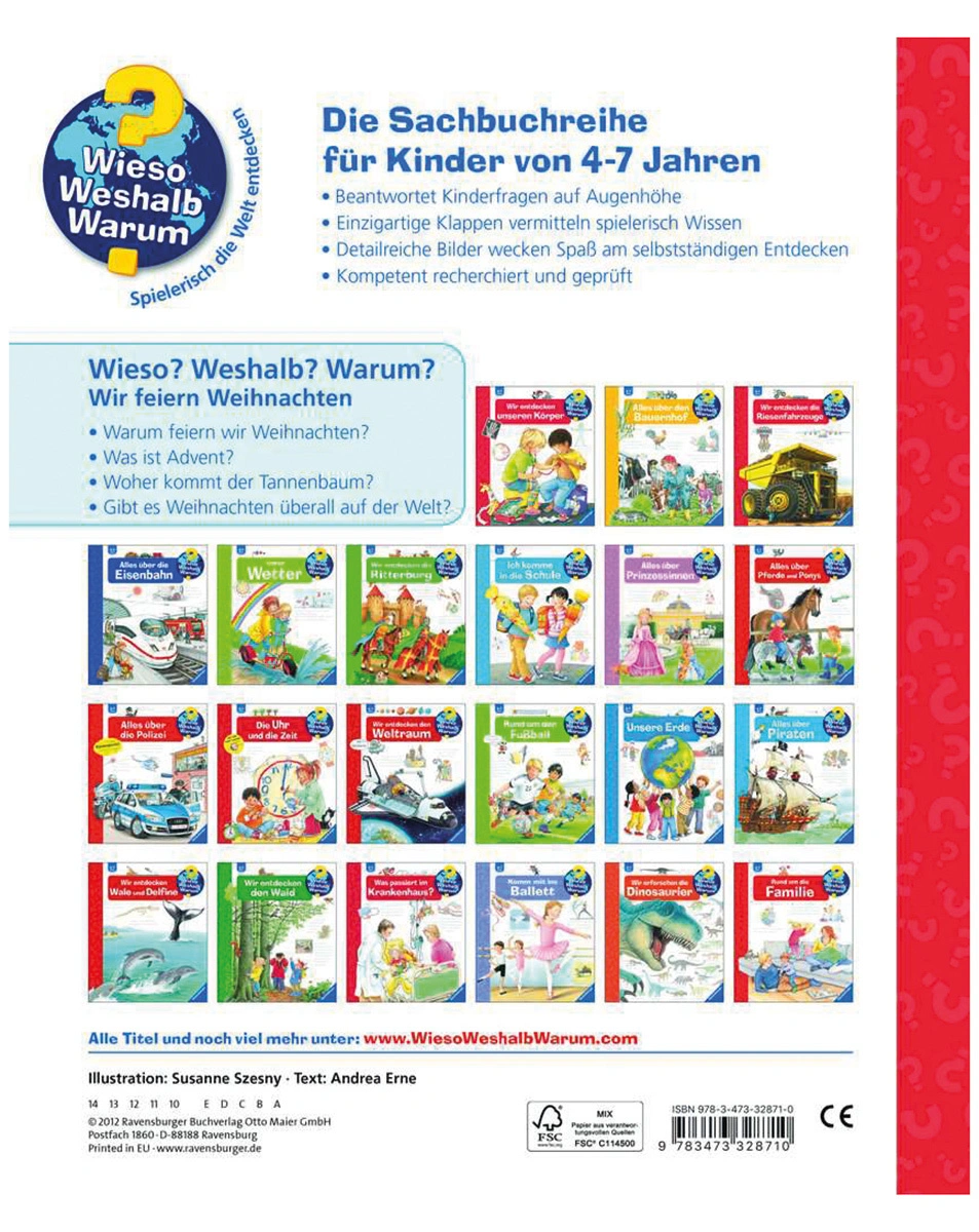 Wieso? Weshalb? Warum?, Band 34: Wir feiern Weihnachten