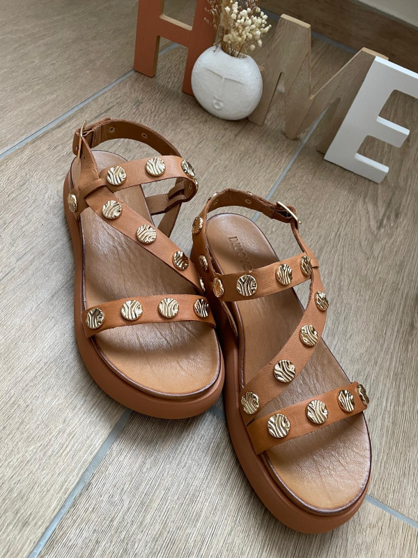 Inuovo - Sandales A96019 Camel