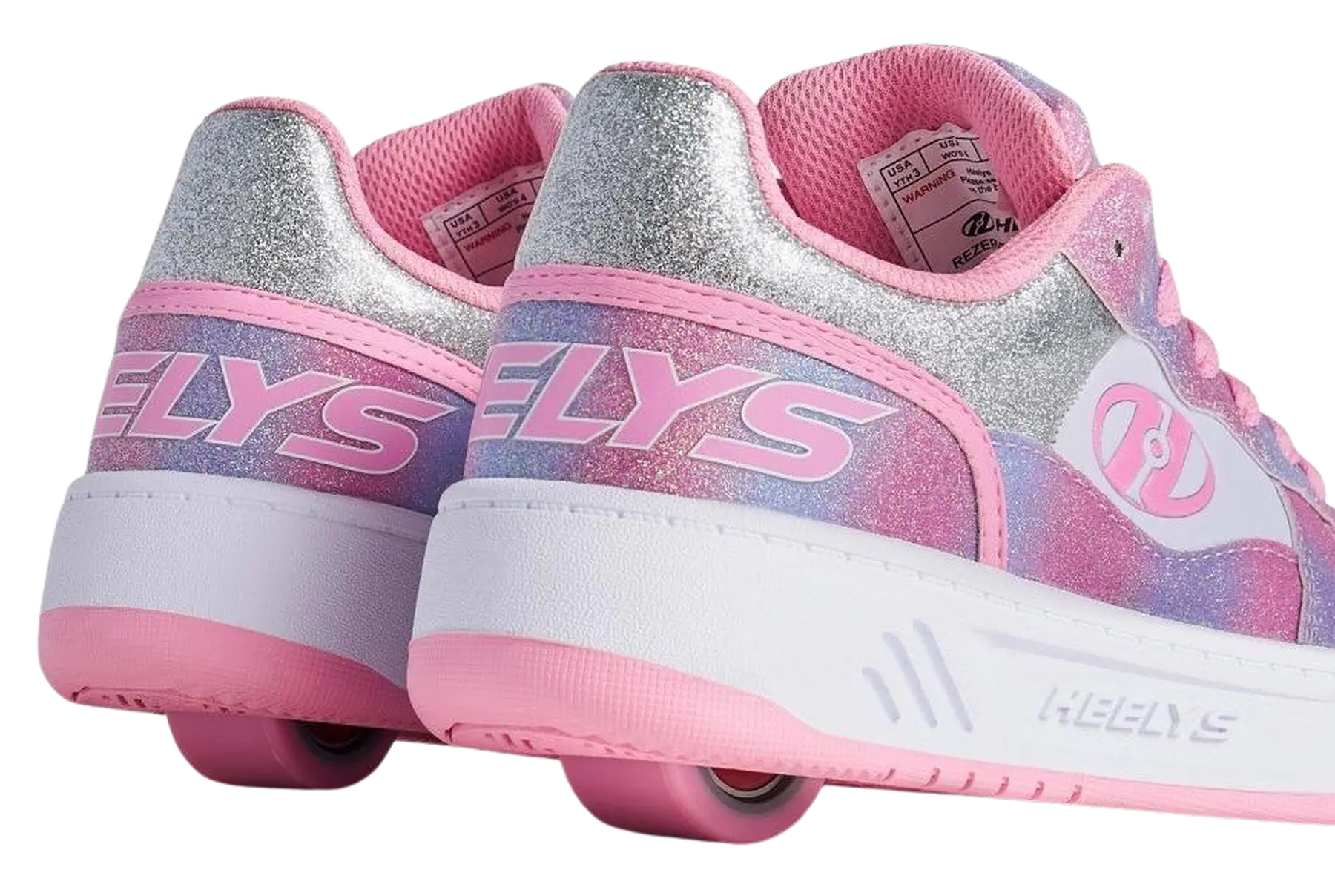 Heelys Rezerve Low Pink/Rainbow Rullesko | SkatePro