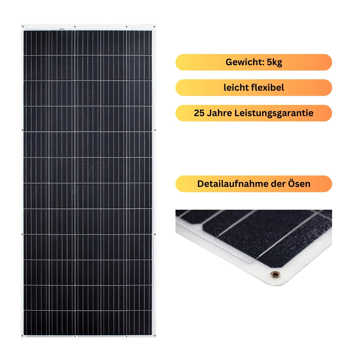 MyUltraleicht Balkonkraftwerk 620 Watt mit 2 Modulen nur je 5kg