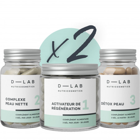D-LAB NUTRICOSMETICS Programme Peau Parfaite 2 mois
