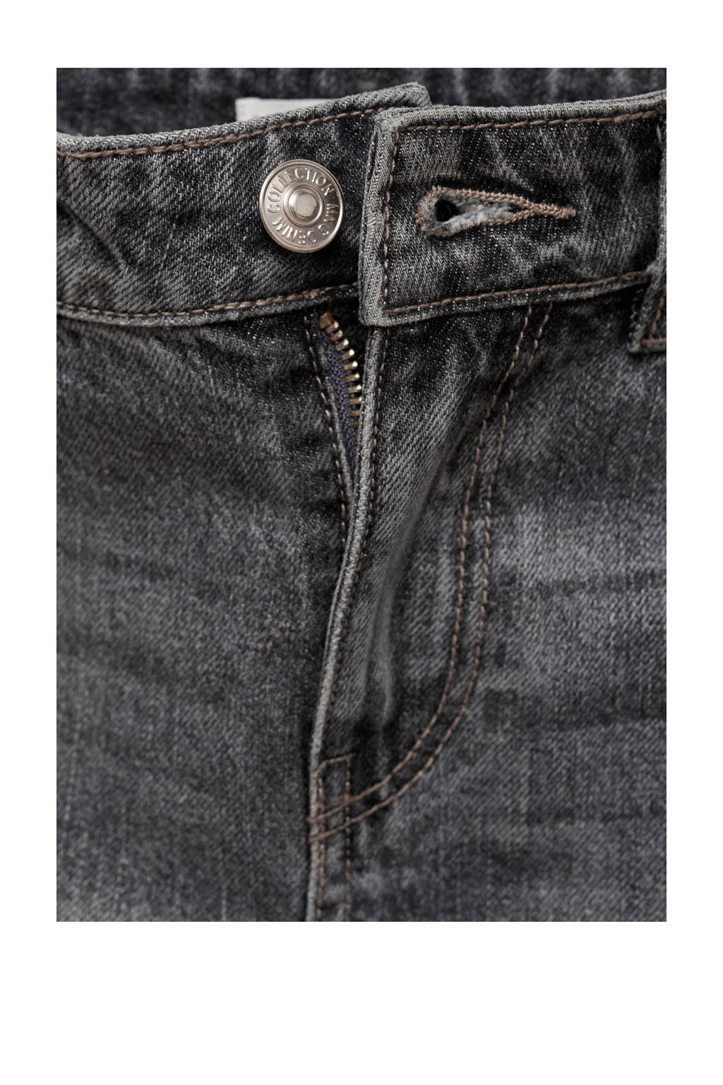 MANGO TEEN denim spijkerrok grey denim