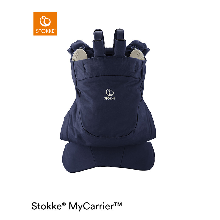 Porte-bébé ventral et dorsal MyCarrier – Bleu profond