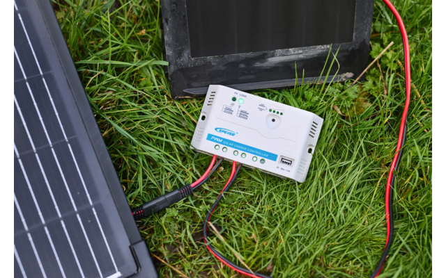 Osram Solarmodul für 12-Volt-Freizeitbatterien BatteryChange Solar