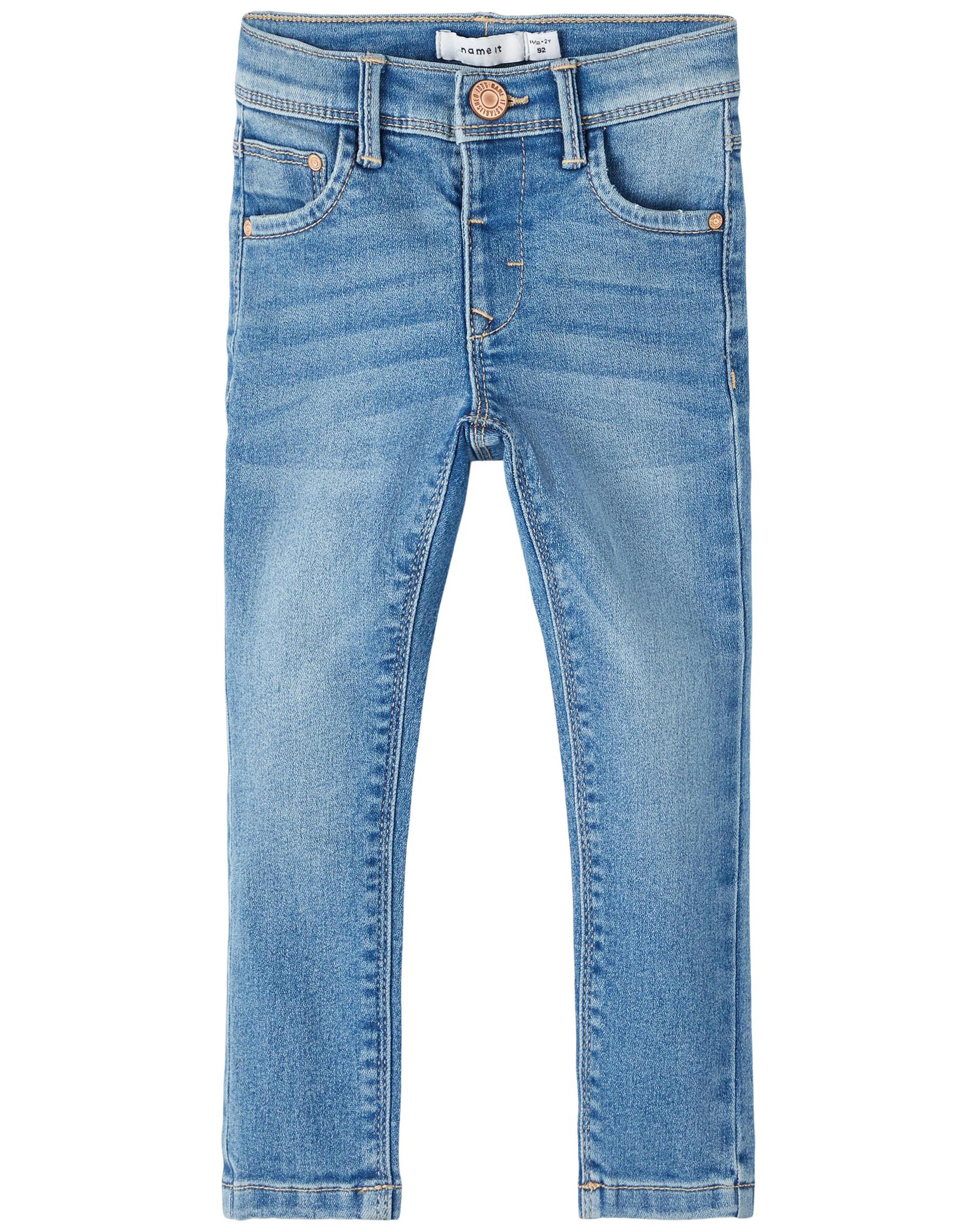 Jeanshose NMFPOLLY DNMTHRIS in medium blue