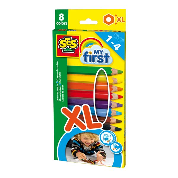 SESSES   Myfirst Buntstifte XL