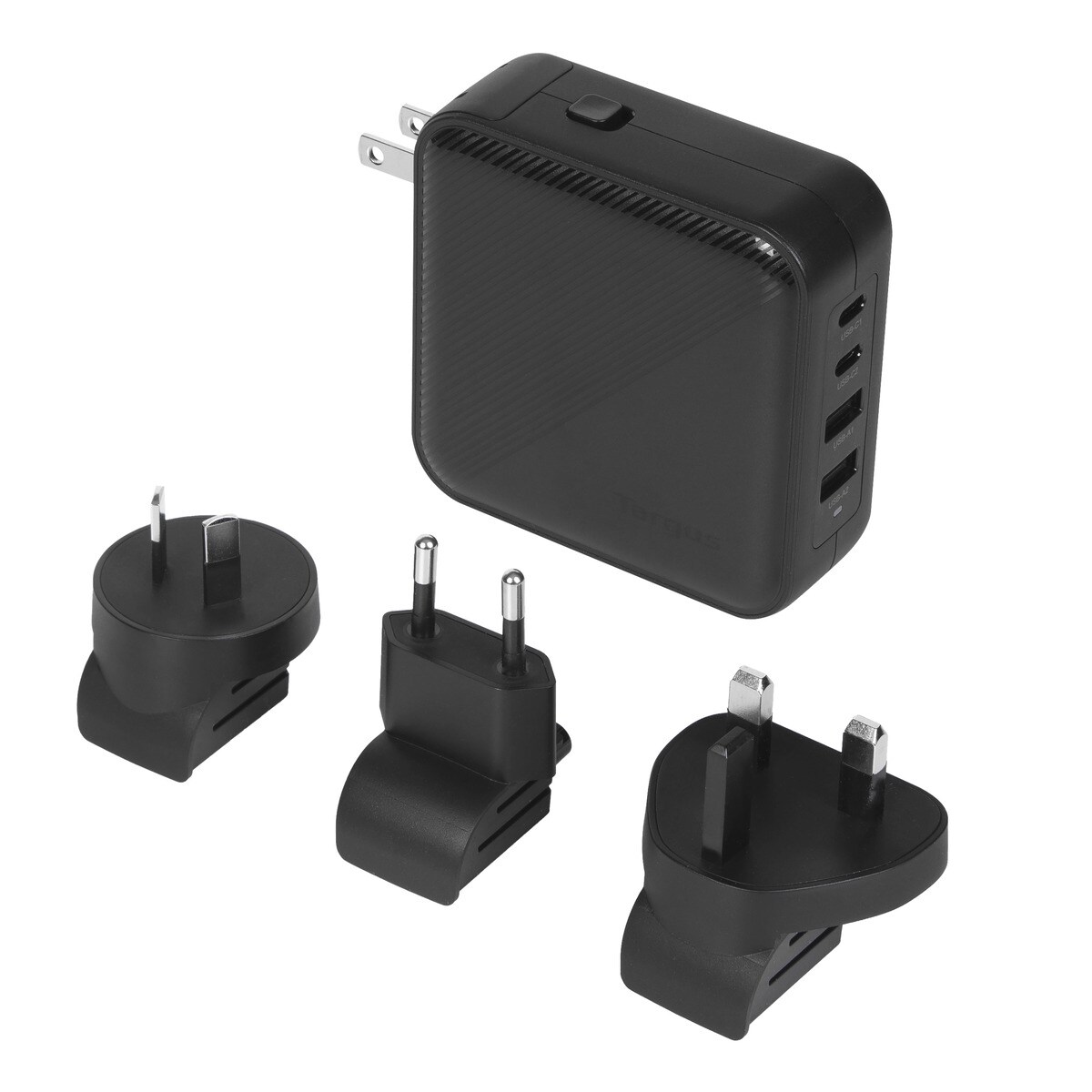 Targus 100W Gan Charger - Multi port - with travel adapters