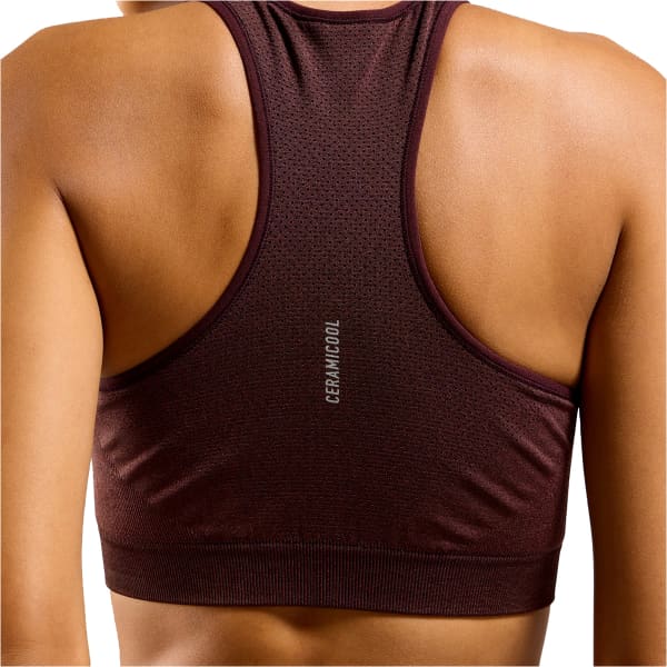 Brassière trail ODLO SEAMLESS MEDIUM CERAMICOOL SPORT BRA FUDGE MELANGE
