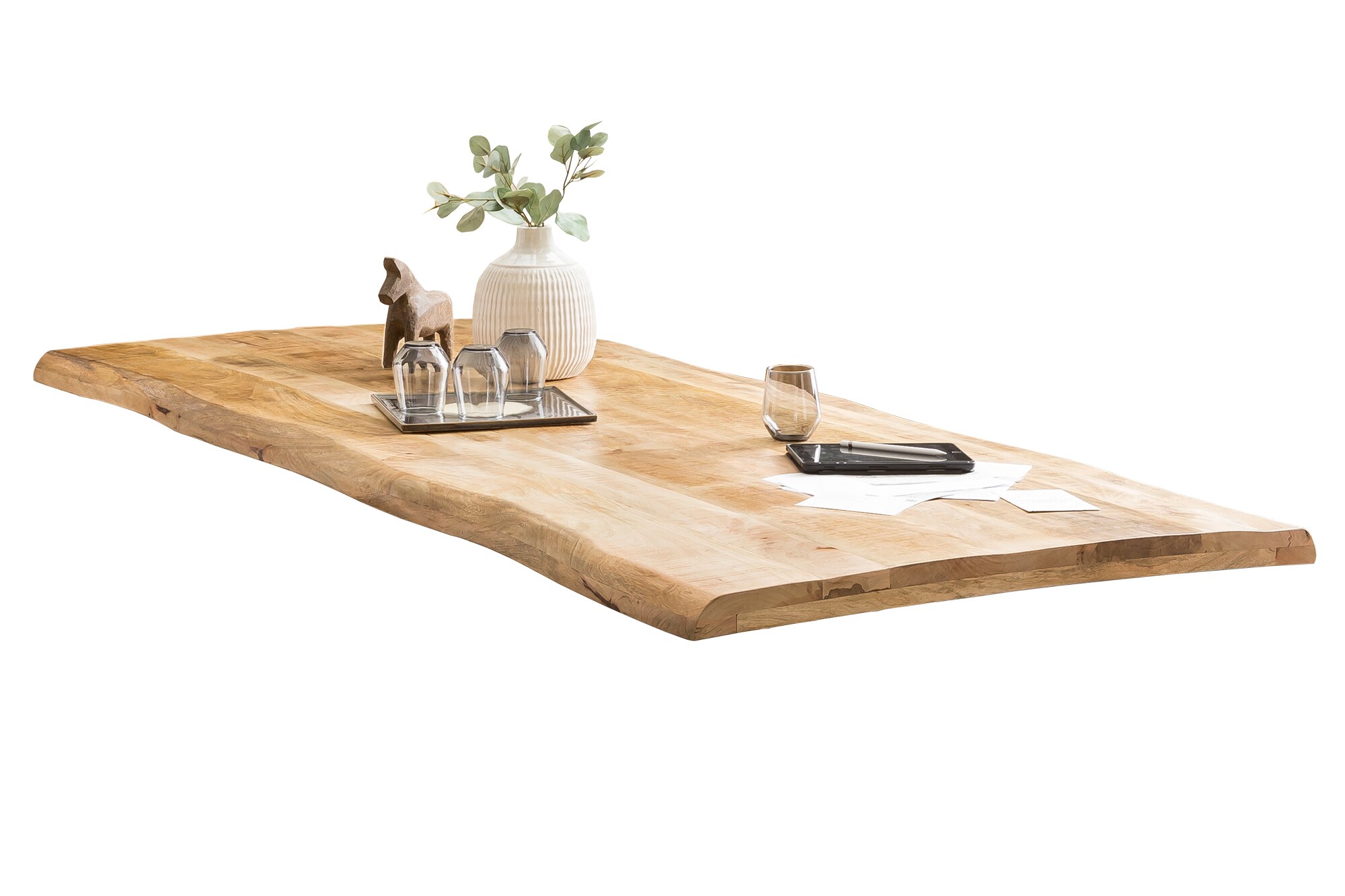 Tisch 200x100 Mango Metall Holztisch Esstisch Küchentisch Speisetisch Esszimmer