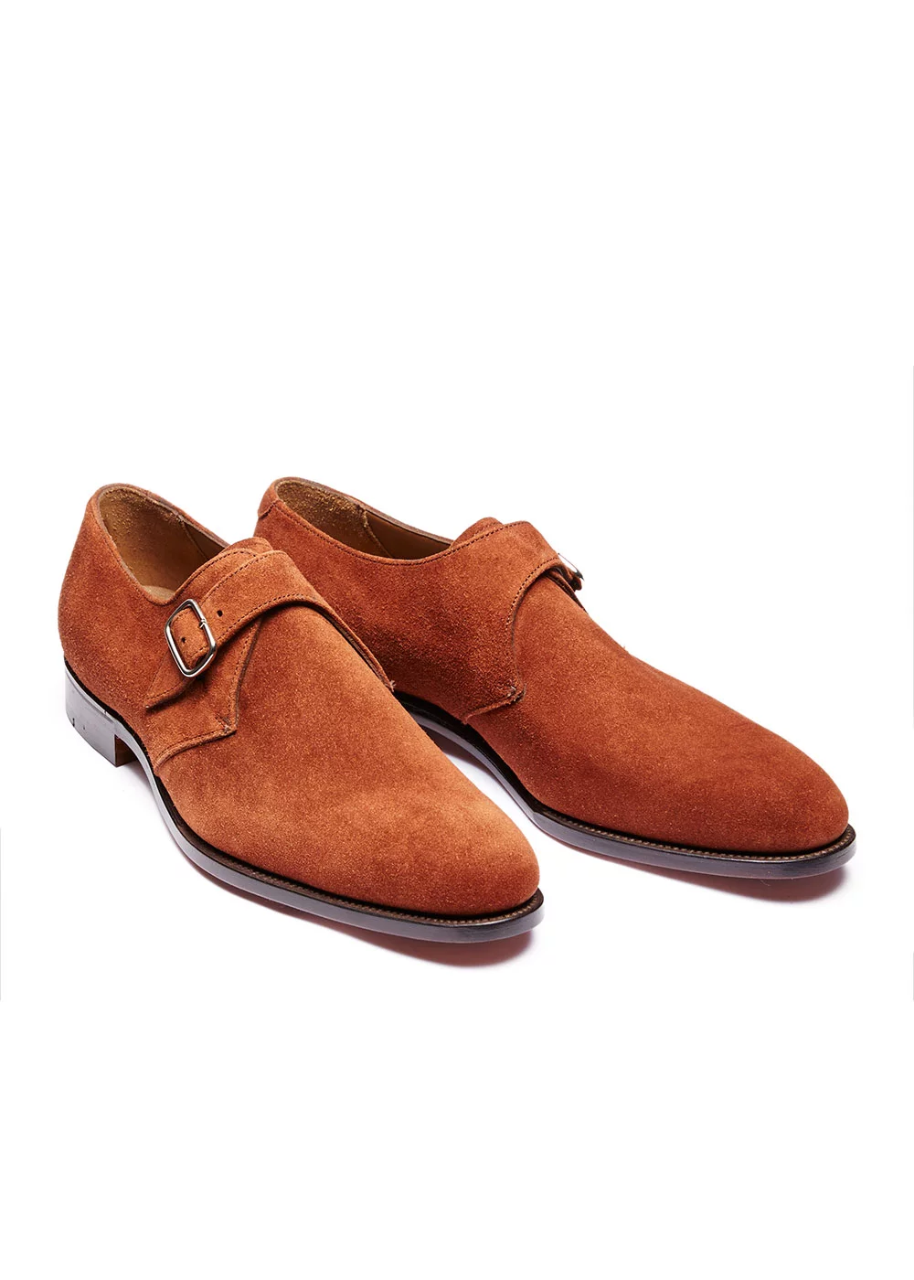 BOUCLE AMBROSE VEAU VELOURS MARRON