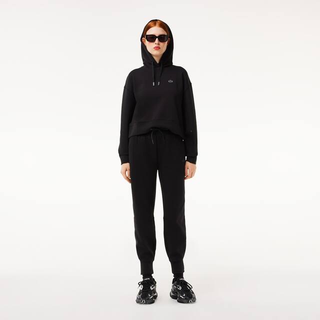 Pantalon de survêtement Jogger femme Lacoste en double-face Pantalons de survêtement - Noir - Lacoste - Femme