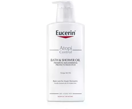Eucerin AtoControl Cleansing Bath & Shower Oil - 400 ml.
