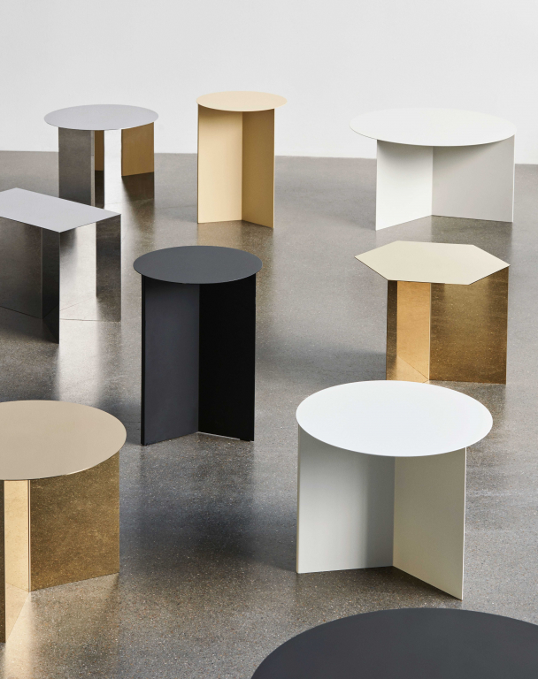 Hay Slit tafel hoog wit
