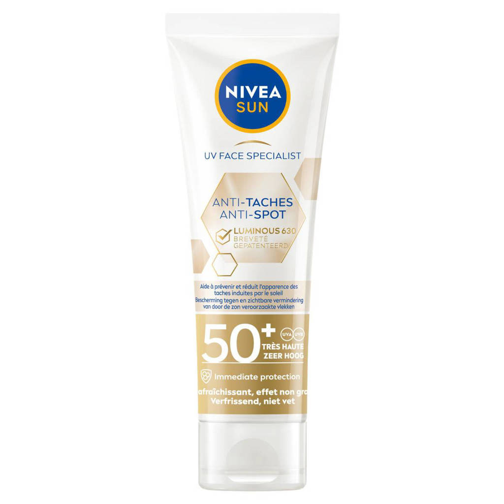 Heerlijk productSUN Luminous Gezicht zonnecrème SPF 50 - 40 ml