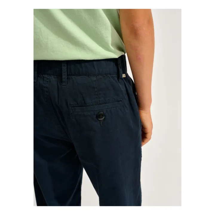 Bellerose Pantalon Chino Wilson | Bleu nuit