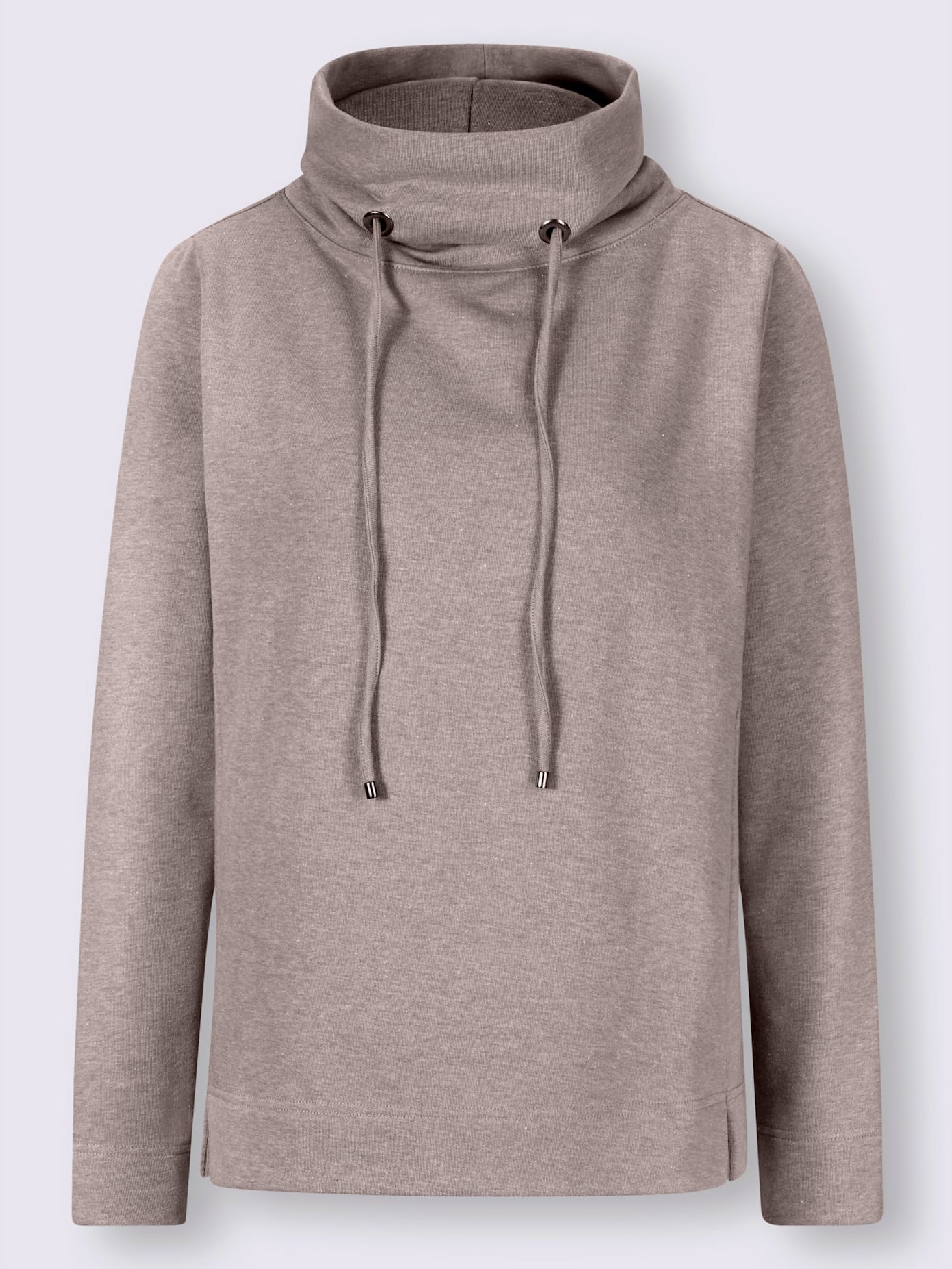 Sweat-shirt col ajustable