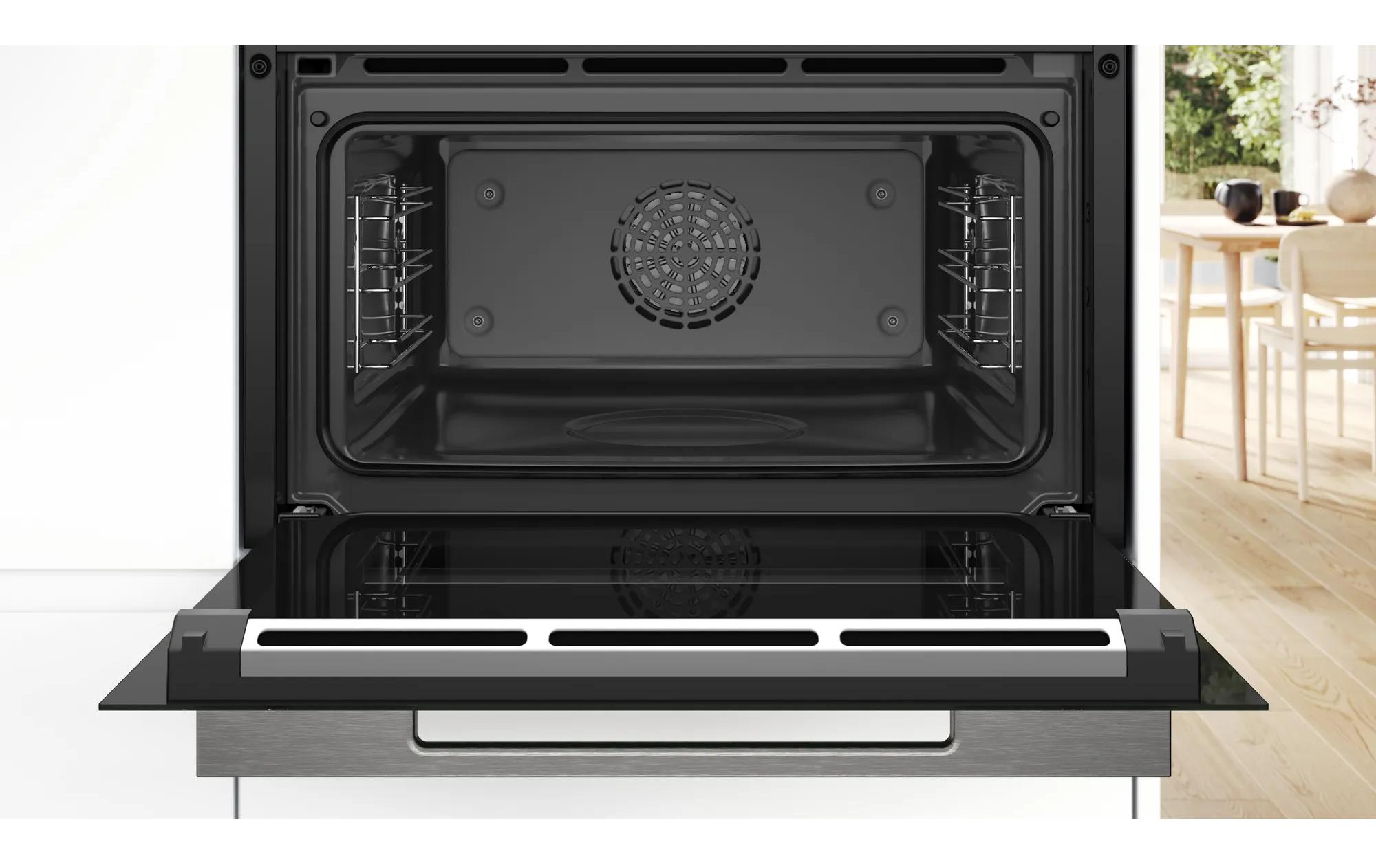 Einbaudampfbackofen CSG7361B1 Schwarz A+<br>Dampfbackofen mit digitalem Bedienring