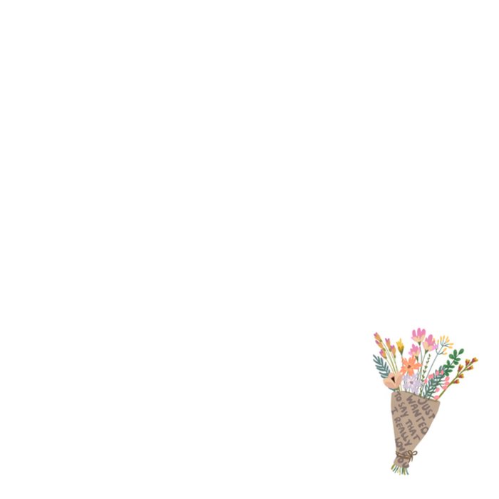 Greetz | Valentijn | bloemen boeket | illustratie