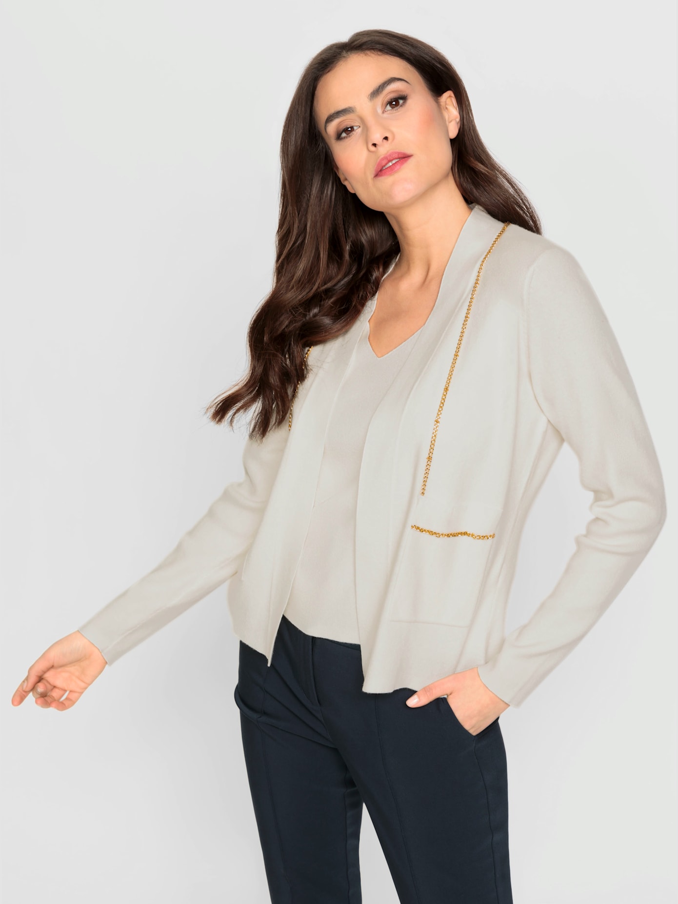 Twin-set avec viscose