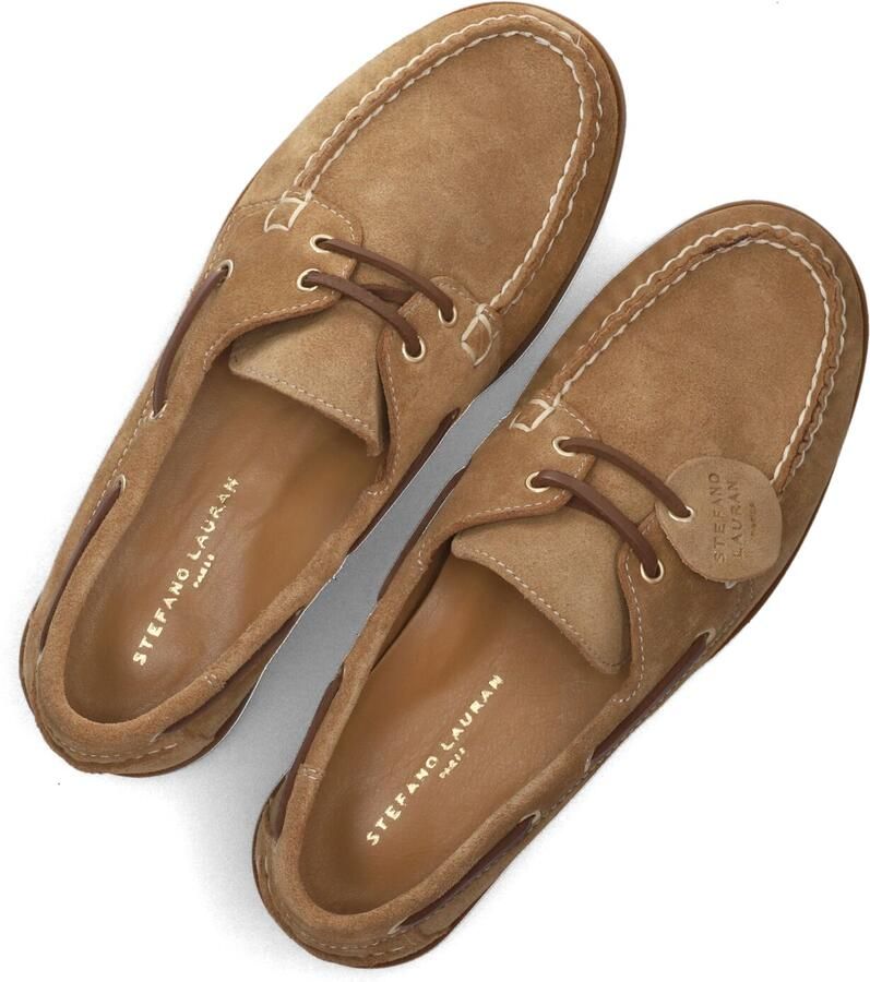 STEFANO LAURAN Veterschoenen Dames 12735 Maat: 41 Materiaal: Suède Kleur: Camel