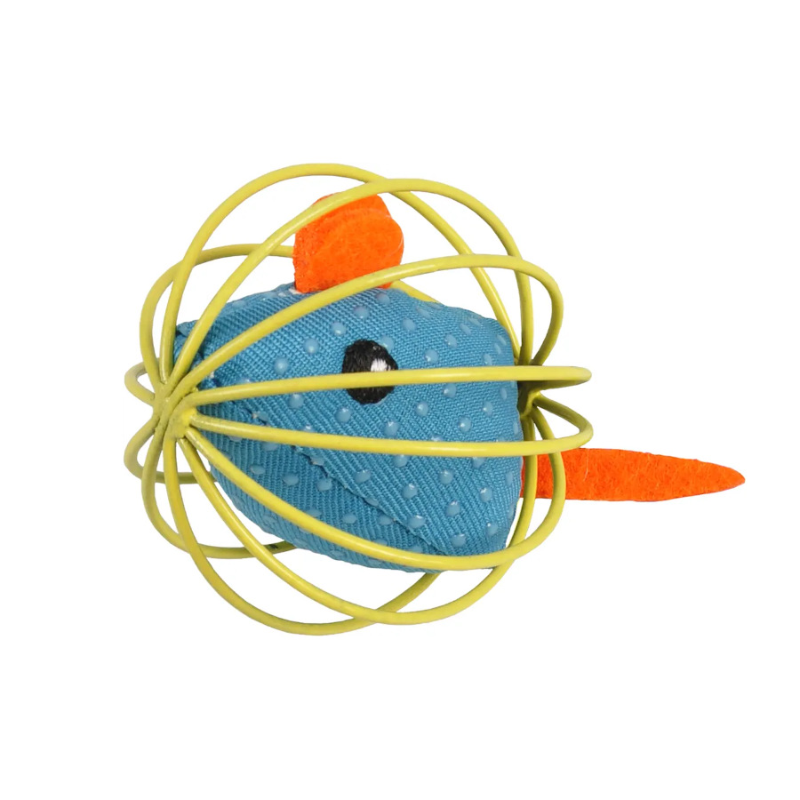 Bola Flamingo Rio com Rato para Gatos