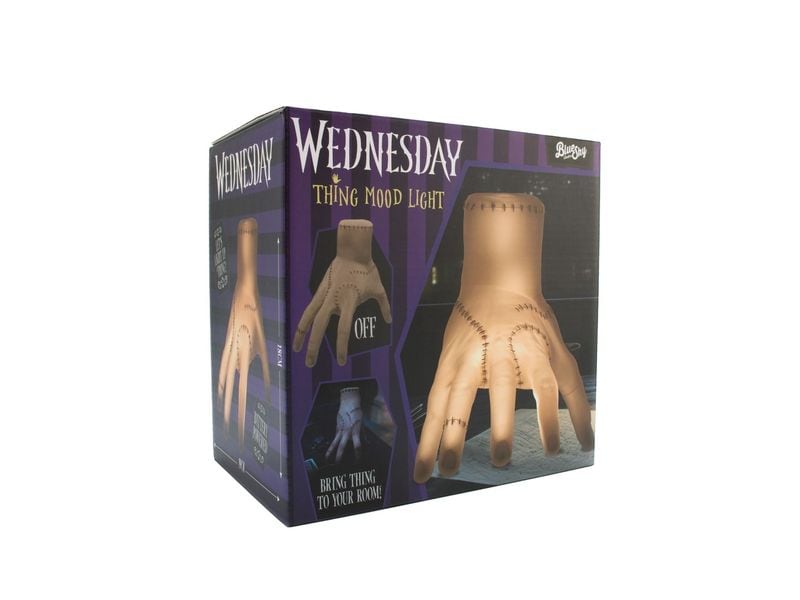 Thumbs Up! Wednesday Tischlampe im Design der kalten Hand Fanartikel aus dem Wednesday-Universum