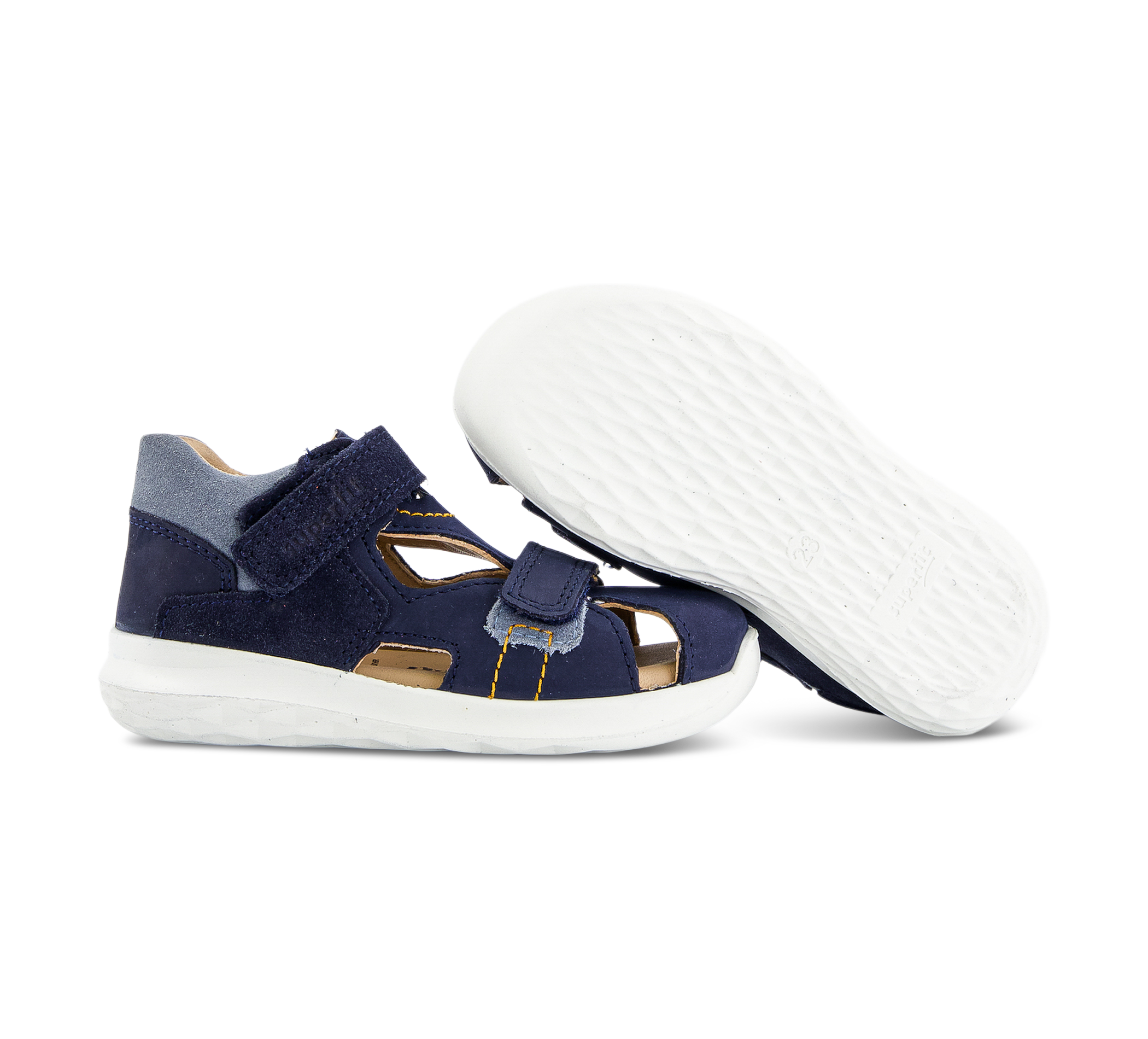 Superfit Bumblebee - Geschlossene Sandalen blau