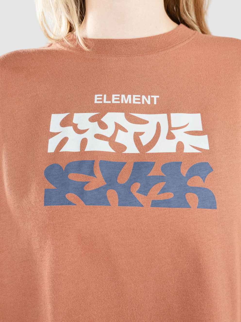 Element Texture T-Shirt copper brown